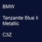 Preview: BMW, Tanzanite Blue Ii Metallic, C3Z.